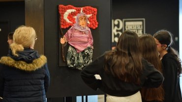 İstanbul Beylikdüzü’nde atıklar sanata dönüştü