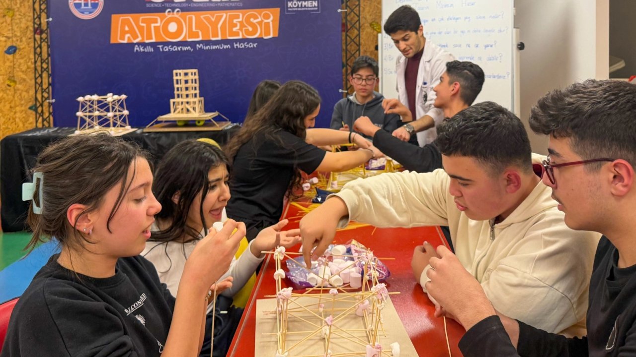 İstanbul Maltepe'de dayanıklı bina modelleri inşa ettiler