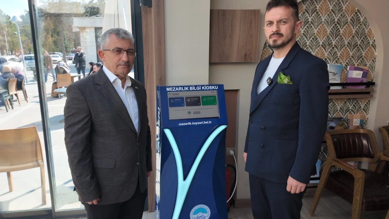 Kayseri Büyükşehir'den mezarlıklara özel bilgi sistemi