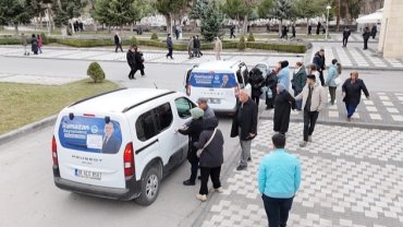 Kayseri Büyükşehir'e vatandaştan kabristan için tam not