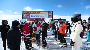 Kayseri Büyükşehir'in Erciyes gururu