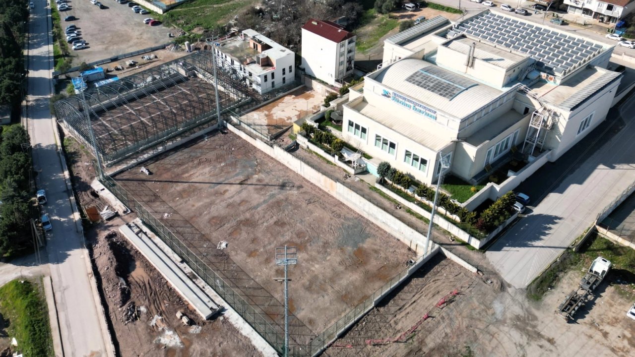 Kocaeli’de Çamlıtepe Spor Kompleksi ortaya çıkıyor