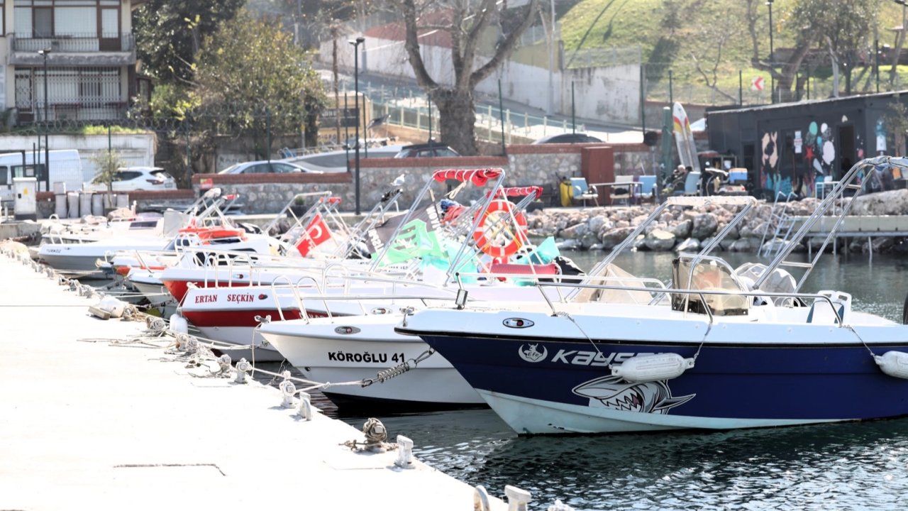 Kocaeli'de 'Kayık Çekek Yeri' Değirmendere’ye yakıştı