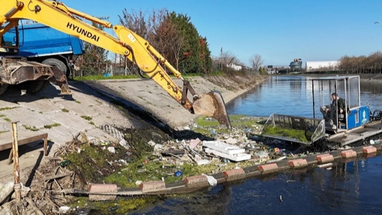 Kocaeli'nde 12 metreküp atık denize ulaşmadan toplandı