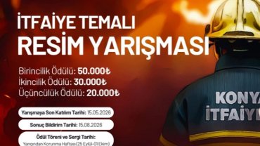 Konya Büyükşehir'den ödüllü resim yarışması