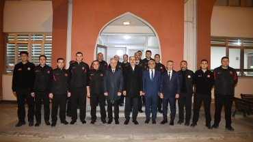 Konya'da Başkan Altay’dan gece mesaisi ziyareti