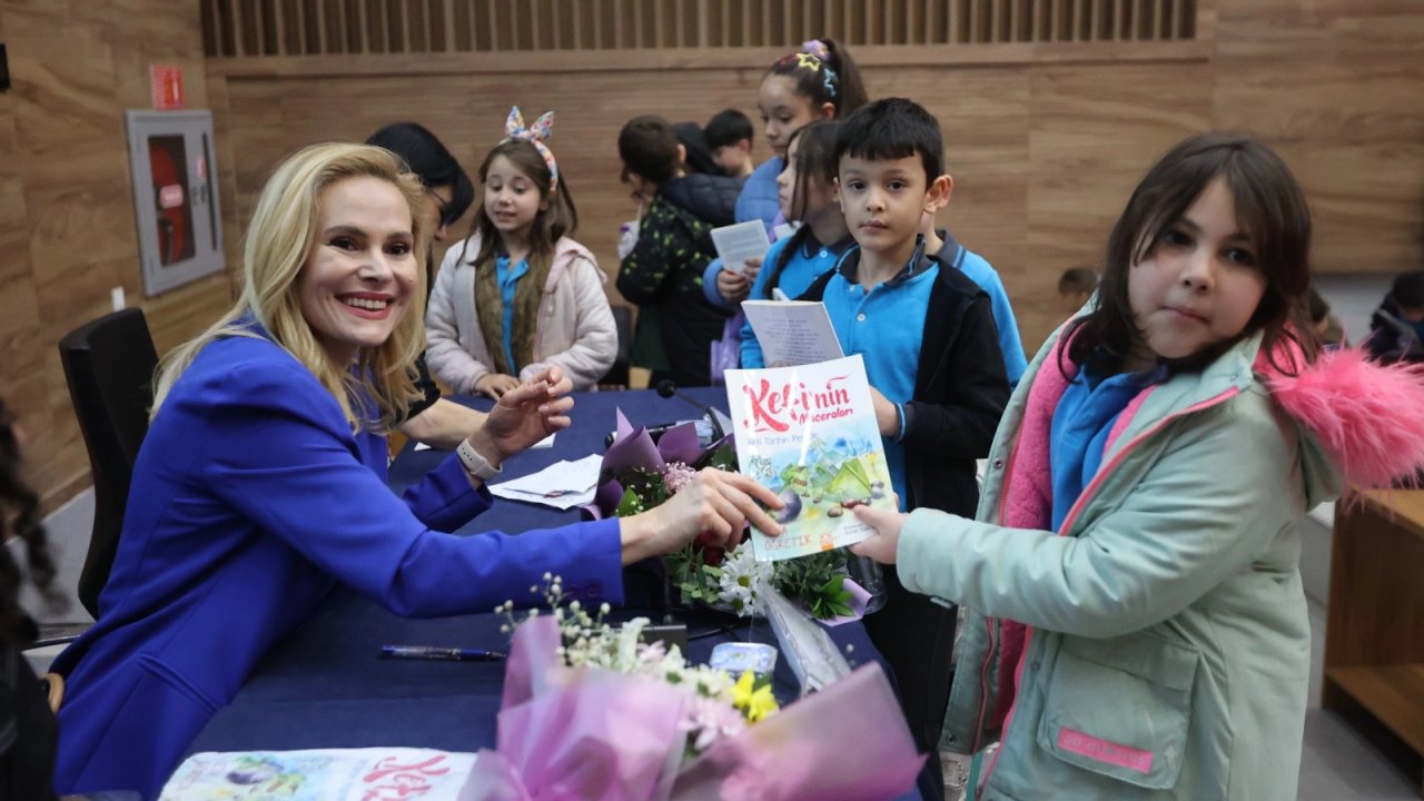 Muğla'da çocuklar yazarlarla buluştu