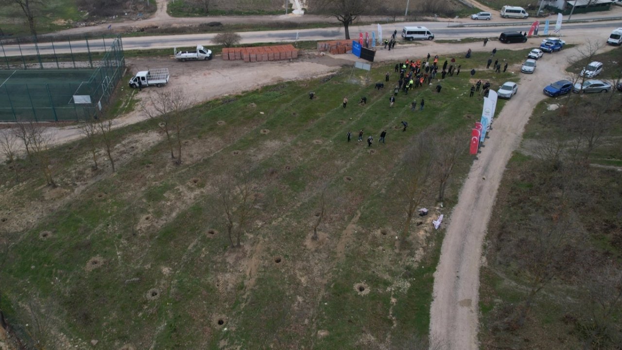 Nilüfer'de Unçukuru Mahallesi’ndeki atıl arazi Umut Ormanı oluyor