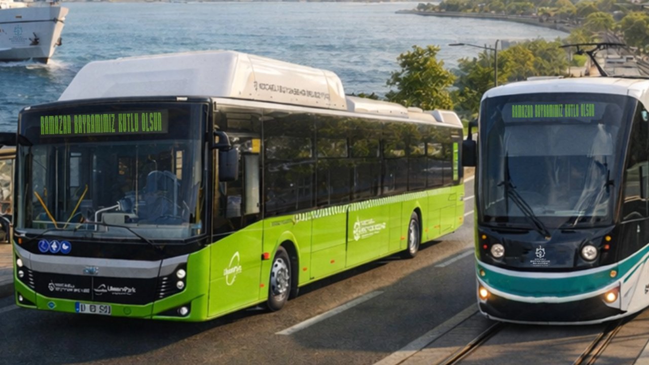 Ramazan Bayramı’nda Kocaeli'de toplu ulaşım ücretsiz