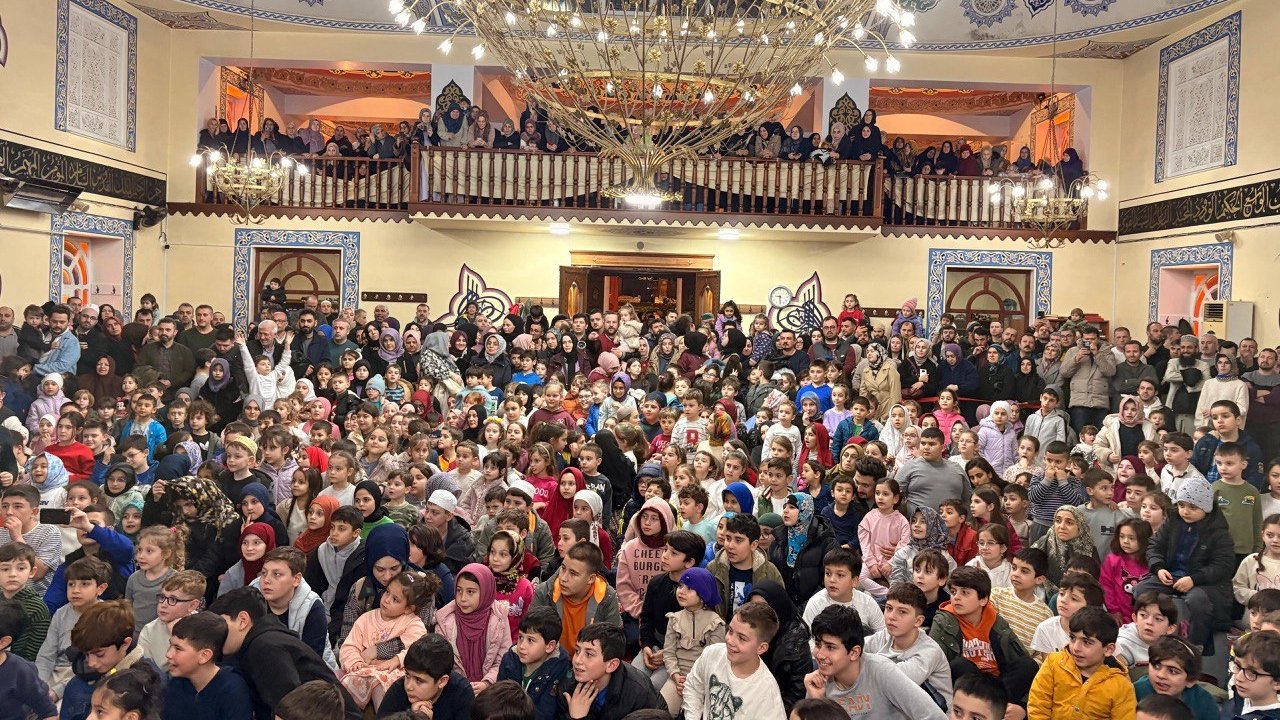 Sakarya’da 2 bin 500 çocuk Ramazan’la buluştu