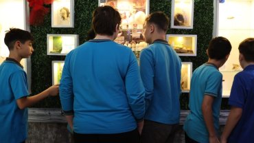 Samsun'da ortaokul öğrencilerinden okulda Doğa Müzesi