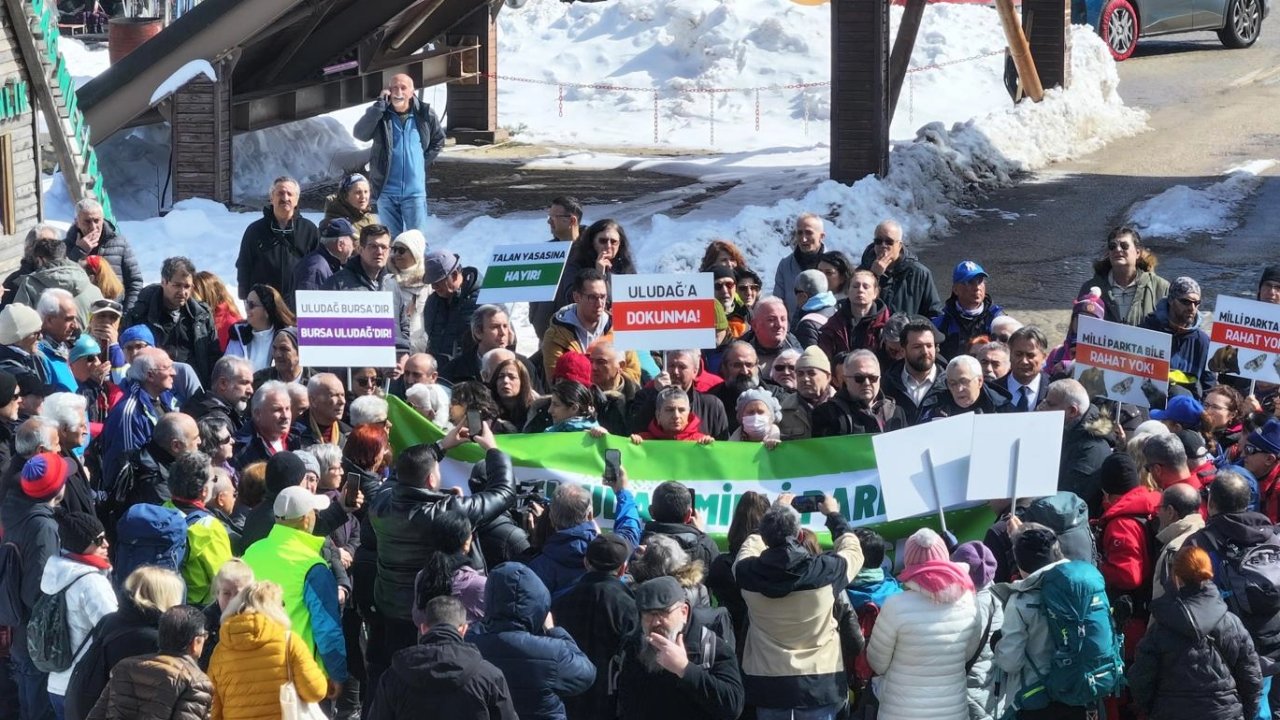 Uludağ Milli Parkı'na 'sivil' uyarı: Şirketlere peşkeş çekilemez!