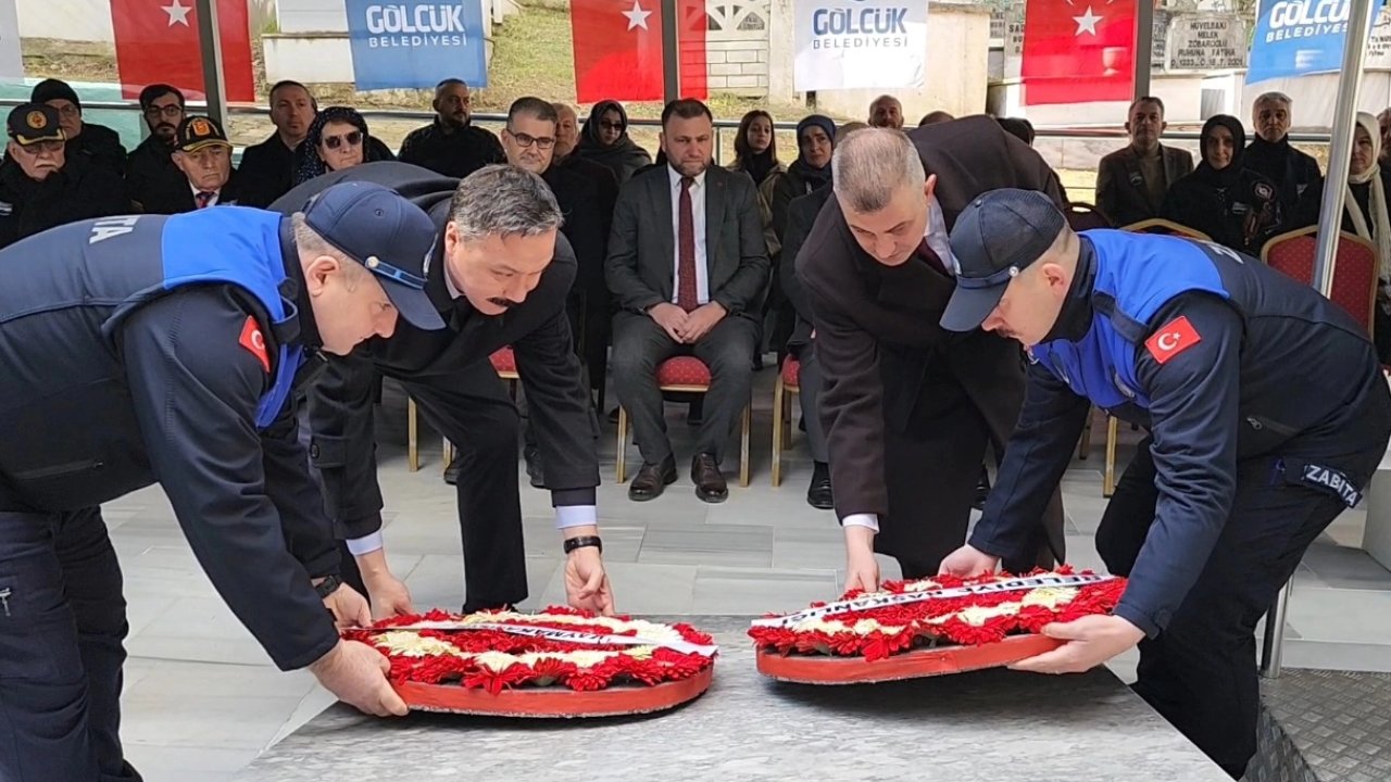 Üsküdar Vapuru faciası şehitleri Gölcük’te unutulmadı